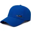 Chapéu Estilo Coreano Masculino de Secagem Rápida para Esportes ao Ar Livre Boné de Baseball Aba Respirável de Verão Proteção Solar Chapéu de Pesca Chapéu de Rede
