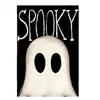 Nova Bandeira de Jardim de Fantasma Halloween Mais Vendida da Amazon Decoração de Feriado Fornecimento Transfronteiriço Decoração Personalizada