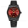 Nuevo Reloj para Hombre con Correa de Acero Inoxidable, Estilo de Negocios, Sencillo y Lujoso, Reloj de Cuarzo Resistente al Agua, Reloj de Pulsera con Manecillas de Esfera Grande para Comercio Exterior
