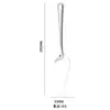 Espátula de Acero Inoxidable Juego de Utensilios de Cocina para Uso Doméstico, Espátula de Cocina, Cucharón para Fondue, Espumadera, Cuchara de Servir para Restaurante, Raspador de Masa
