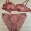 Ropa interior para senos grandes, conjunto de sujetador pequeño y delgado, reducción de busto, anti-flacidez, sujetador push-up de encaje francés, transpirable para el verano