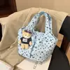 Bolsa de Lienzo Fresca para Mujer, Bolso Dulce de Nicho para Chicas, Nuevo Bolso Cubo de Moda Tendencia 2026