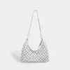 Elegante Bolso de Mano Tejido Cruzado Playa Versátil Bolso de Hombro Debajo del Brazo Moda Nuevo Estilo Temperamento 2026 Casual Simple Bolso de un Solo Hombro