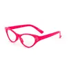 Nuevo Marco de Gafas Retro de Diamante Espejo Plano de Moda para Mujer Ojo de Gato Versión Coreana Celebridad de Internet Ins Estilo Callejero Marco de Gafas al por Mayor
