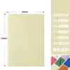 Suministro exclusivo transfronterizo de cuadernos creativos nuevos de papel encerado, agenda Amazon, cuadernos de diario simples en inglés al por mayor