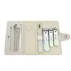 Atacado do Fabricante Alicates de Unha Verde Escuro, Conveniente para Uso Doméstico, Conjunto de Alicates de Unha de Aço Inoxidável, Conjunto de Ferramentas de Manicure