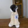 Roupas para Pets Roupas para Cachorros Outono e Inverno Novas Roupas para Pets Roupas de Quatro Patas 25 Bolso Listrado Vertical Jaqueta de Lã de Quatro Patas