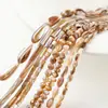 Jingde Joyería Concha de Pingüino Natural Cuentas Sueltas Tubo Redondo Cuentas de Arroz Accesorios para Joyería DIY Accesorios Semi-Terminados Venta al por Mayor