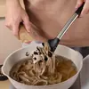 Espátula de Silicone de Grau Alimentício, Espátula para Fritar, Colher de Sopa, Espátula, Cabo de Silicone, Frigideira Antiaderente, Utensílios de Cozinha Especiais