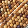 Contas Redondas de Tamanho Grande, Contas de Semente de Bodhi Ricas em Óleo, Artesanato DIY, Pulseiras, Contas Budistas, Contas Soltas e Material para Fazer Contas