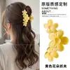 Dulce pinza de tiburón retro para cabello voluminoso, accesorio de pinza para el cabello grande, nuevo y lindo pinza de garra con moño 2026