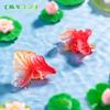 Micro-Paisagem Criativa Aquário de Peixes Dourados Koi Paisagismo DIY Acessórios de Decoração Mini Garrafa Ecológica Enfeites Pequenos de Mesa