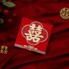Recogida de Matrimonio, Lanzamiento y Atasco de Puerta, Pequeña Mini Bolsa de Sobre Rojo, Sobre Rojo, Sobre Rojo de Estampado en Caliente de Alta Gama Personalización al por Mayor