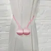 Fábrica de origem pronta entrega pulseira de fivela magnética para cortina de contas enrolada à mão sala de estar versátil fivela de cortina simples sem perfuração
