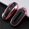Adecuado para Tesla Tesla MODELO 3/S/X serie tpu funda para llave de coche funda para llave de goma blanda