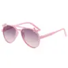 Nuevas Gafas de Sol Pequeñas con Flores para Niños Protección UV Gafas de Sol Redondas para Bebé Lindas Protección Solar Decoración de Mariposa Gafas de Sol para Niños