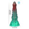 Analizador de Color Mixto Verde Diablo de Cruce de Fronteras Anal Plug de Silicona Líquida Simulación de Vagina Expansión Anal Masturbación Productos Sexuales para Adultos