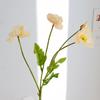 Flor de papoula reunindo flor decoração de casamento decoração de casa flor artificial flor de seda flor falsa atacado