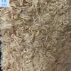 Em estoque: veludo pêssego, veludo em relevo, tecido de veludo com estampa de pena de pássaro, tecido para luvas de pelúcia, veludo escovado, tecido para brinquedos de pelúcia