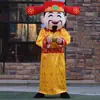 Disfraz de Personaje de Dibujo Animado de Abuelo Accesorios de Año Nuevo Sombrero Ropa Fu Lu Shou Mascota de Espectáculo Juego Venta al por Mayor