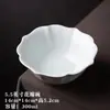 Vajilla de Cerámica Estilo Japonés para Hoteles, Platos de Acompañamiento, Tazones para Sopa, Diseño de Pétalos Azul y Blanco, Platos Fríos, Cocina Fusión, Restaurantes, Hoteles, Clubes