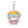 Grupo de K-Pop Femenino Op Mimi La Colgante de Caza de Acrílico Merchandising Llavero de Doble Cara Fan de Zoe Kp
