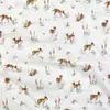 Tela estampada de algodón, 40 piezas, venta al por mayor, estilo coreano, tela con estampado floral pequeño, pantalones a prueba de mosquitos, ropa para niños, hogar de mujer, popelina