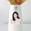 Jing Tian Acrílico Fundo Branco Chaveiro Dupla Face Suporte Pingente de Bolsa Pingente de Mochila Periféricos de Celebridade Fotos