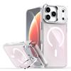 Adecuado para Iphone17Promax Carcasa Magnética para Teléfono con Cambio de Color Sombra Brillante Apple 16Pro Soporte para Lente Cubierta Protectora