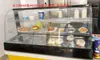 Gabinete Calentador de Comida de Escritorio Comercial Vitrina Exhibidora Vitrina Exhibidora de Comida Caliente Hamburguesa Tarta de Huevo Papas Fritas Pato Asado Gabinete de Calentamiento Temperatura Constante