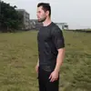 CAMPEÓN/Jefe Camiseta de Manga Corta Camuflada de Secado Rápido Deportes al Aire Libre Fanático Militar Ropa de Secado Rápido Ropa de Entrenamiento Hombres Selva