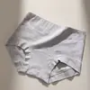Ropa interior de algodón puro para mujer 10A antibacteriana, entrepierna extendida, boxers sin costuras para mujer, talla grande para mujeres de talla grande