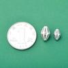 Prata Esterlina Contas de Oliva Tubulares Contas DIY Pulseira Feita à Mão Contas de Prata Ami Cáqui Pulseira Retrô 925 Prata Contas Soltas Acessórios