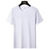 Nueva Camiseta de Manga Corta de Seda de Hielo con Cuello Redondo y Estampado Completo con la Palabra B para Hombre, Deportiva, de Secado Rápido, Ligera, de Seda de Hielo, para Pareja, de Manga Corta