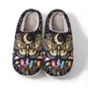 Pantuflas de Algodón de Comercio Exterior Unisex Animales Lindos con Estampado de Dibujos Animados Pantuflas para el Hogar POD Transfronterizo JIT Dropshipping