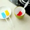 Pincel para Churrasco Dividido de Silicone Pincel para Óleo Resistente a Alta Temperatura Pequeno Pincel para Churrasco Utensílios de Cozinha para Assar Atacado Presentes
