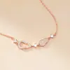 Nalan Plata S925 Exquisito y Sencillo Estilo Ins Diseño de Nicho Elegante Hueco Incrustado de Diamantes Pulsera de Calabaza S8467