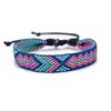 YYG Nuevo Pulsera Tejida Original Hecha a Mano de Algodón y Cáñamo Estilo Étnico Cinta de Combinación de Colores Cuerda de Mano Suministro Transfronterizo