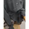 Cardigan de Tricô Yuran 26 Estilo Novo de Início de Primavera Mistura de Caxemira e Seda Fina Slim-Fit Elegante de Manga Longa