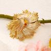 Broche de Fuegos Artificiales Dorados de Lujo Medieval para Mujer, Pin de Corsage de Lujo Ligero para Traje de Alta Gama, Joyería de la Corte Francesa