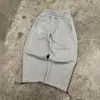 Pantalones de chándal Jogger de Doble Cintura Bordados de Póker Y2K Transfronterizos Marca de Moda Callejera Punk Pantalones Sueltos Casuales Venta al por Mayor para Hombres y Mujeres