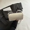 Bolso Cilíndrico Redondo Estampado de Leopardo Estilo Maillard para Mujer 2026 Nuevo Gran Capacidad Bolso de Hombro Cruzado Estilo Perezoso Bolso de Viaje