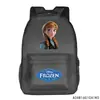 Directo de fábrica Mochila estampada de Frozen mochila de animación para escuela primaria bolsa de dibujos animados con estampado en caliente gran capacidad