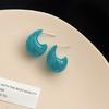 Pendientes de gota de estilo frío, pendientes acrílicos vintage de nicho para mujer, pendientes de temperamento de moda de Corea del Sur Dongdaemun