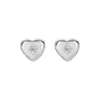 216 aretes de trébol de cuatro hojas tachonados estilo minimalista para mujer plata de ley S925 personalidad nicho temperamento amor aretes de plata al por mayor