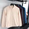 Nueva Chaqueta Cardigan de Lana Polar con Cuello Alto para Otoño e Invierno, Abrigo Cardigan Sudadera Engrosado y Cálido
