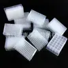 Placa de pocillos profundos de 96 pocillos placa para agitar bacterias placa de reacción tapa de placa de sellado de silicona para pocillos profundos fondo redondo de 24 pocillos 48 pocillos
