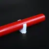 Braçadeira de Plástico PVC Liansu Clipe de Tubo em Forma de U Branco Tubo de Drenagem UPVC Acessórios para Aquário Conector de Conexões para Tubos