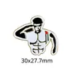 Modelo Quente Transfronteiriço Oriente Médio Emirados Árabes Unidos Retrato do Rei Senhor Esmalte Pintado Emblema Adesivo para Celular Pronto para Entrega
