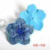 Accesorios de Flores, Ramillete Tridimensional de Pedrería, Piezas de Material para Manualidades, Decoraciones para Ropa y Sombreros, Accesorios para la Superficie de Zapatos, Parches de Tela con Pedrería